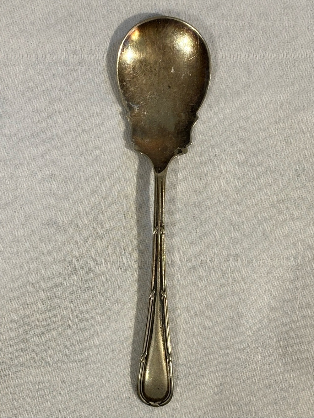 Vintage Sugar Shell Spoon Silver-plate E.P.N.S.